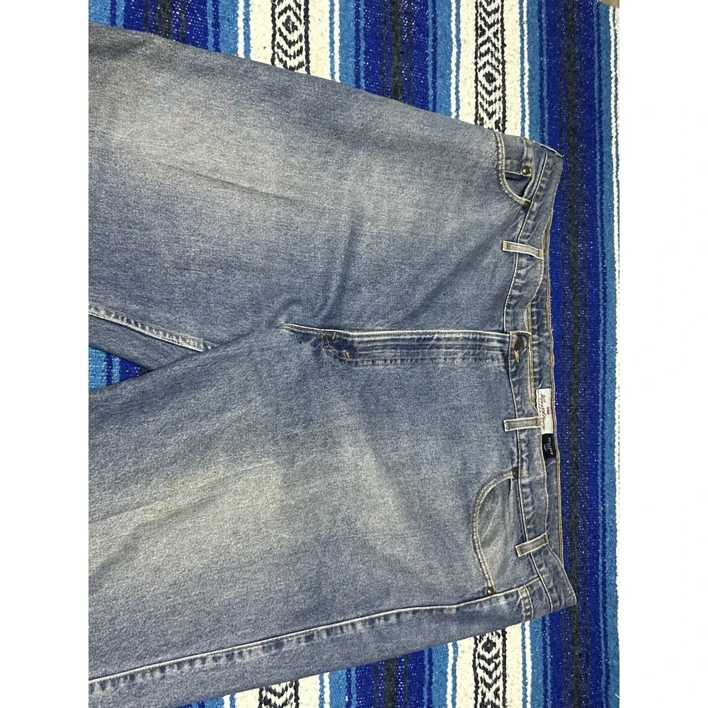 Vintage 540 Bronze Copper Brown Tab Levi's Jeans 48 x 34 Relaxed Fitlue Denim
